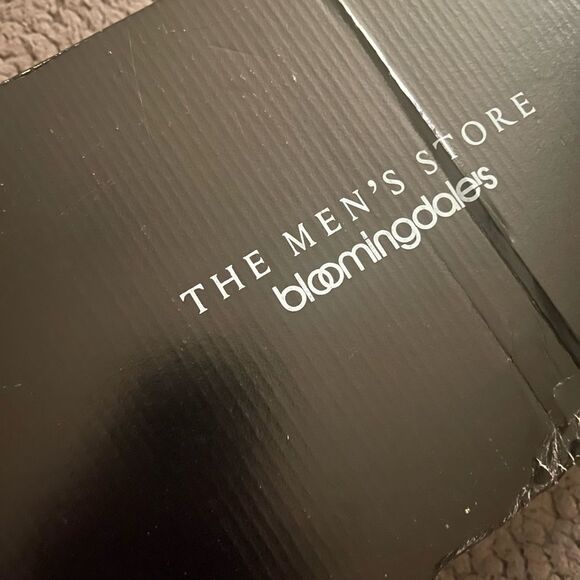 The Men's Store at Bloomingdale's Slip On Slide Sandals Men's 8 Stone Suede - Picture 2 of 8